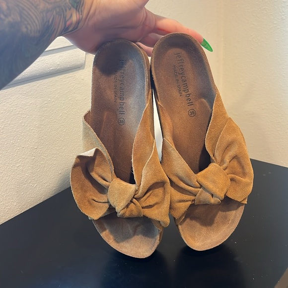 Platform Jeffrey campbell slides - Picture 6 of 7